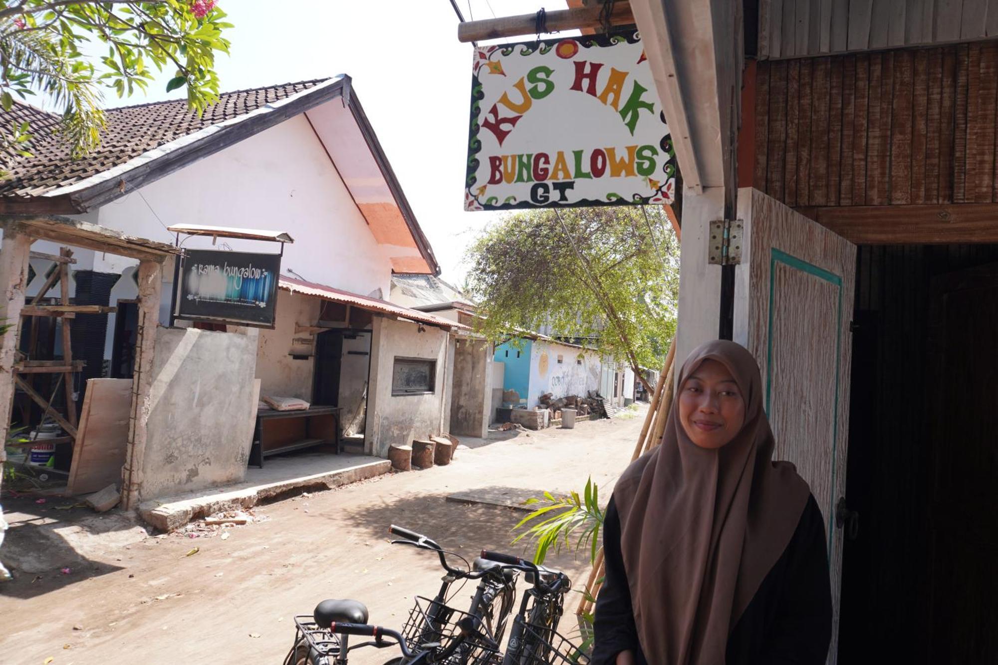 Kushak Bungalow Gili Trawangan Exterior foto