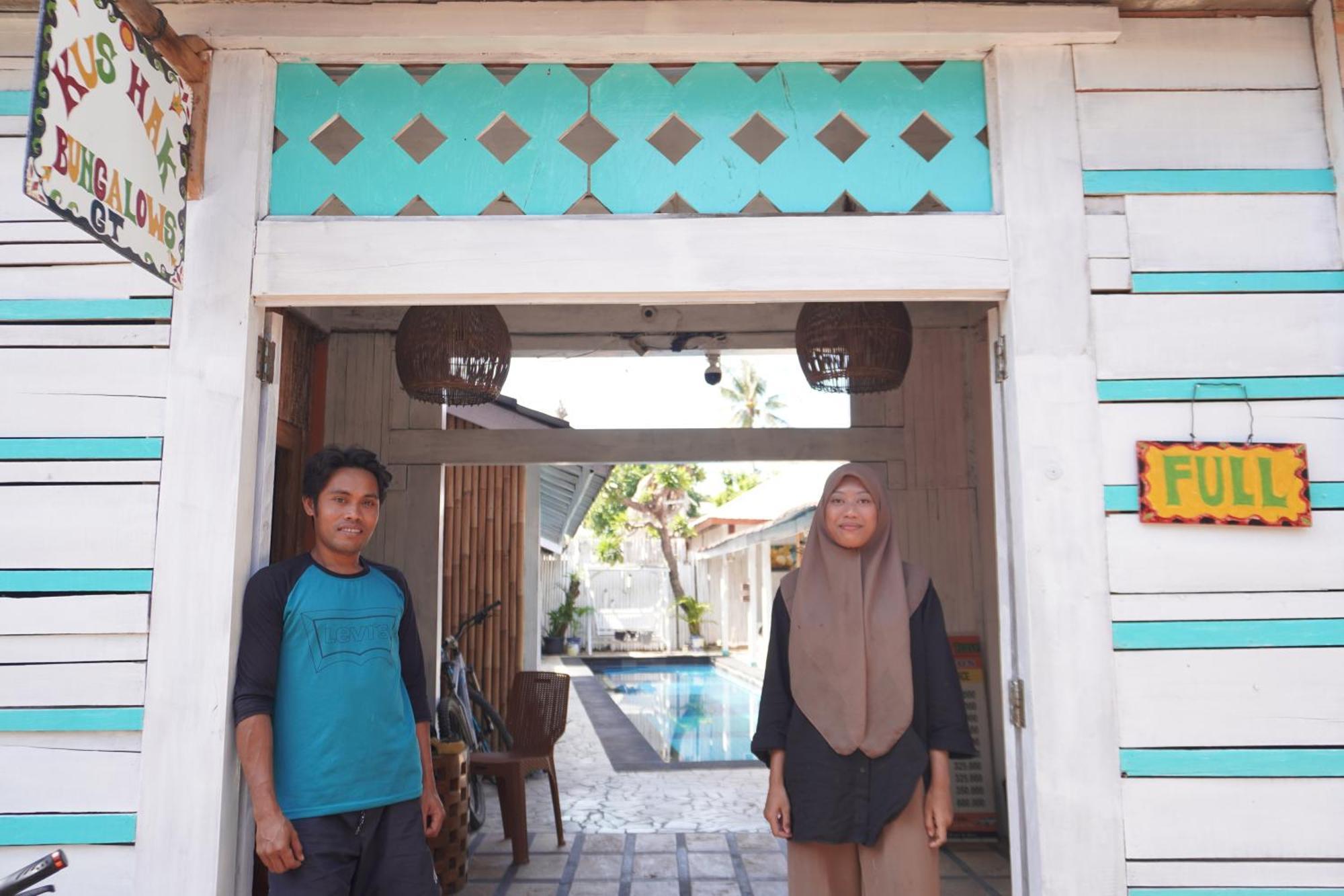 Kushak Bungalow Gili Trawangan Exterior foto