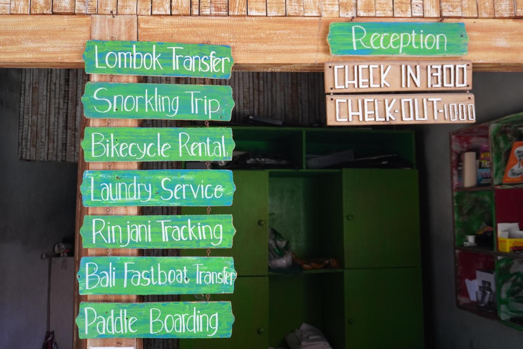 Kushak Bungalow Gili Trawangan Exterior foto